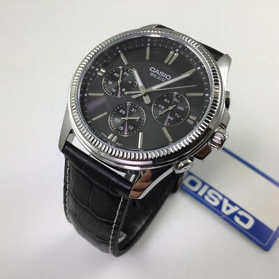 #ad Men#x27;s Casio Classic Day and Date Steel Watch MTP1375L 1A MTP1375L 1AV $59.95