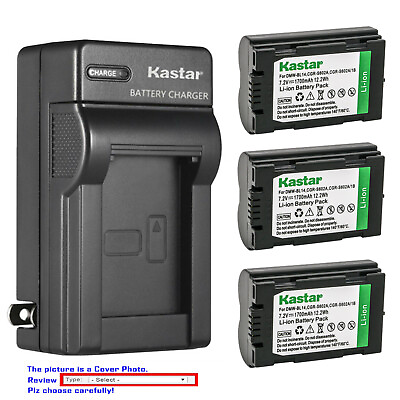 Kastar Battery AC Charger for Leica DIGILUX 1 DIGILUX 2 DIGILUX 3 Camera $59.49