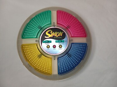 #ad Vintage Simon By Milton Bradley Clear Version Works $45.00
