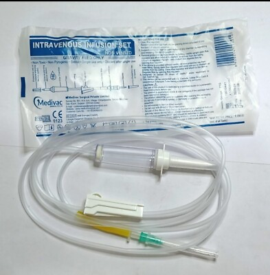 Nipro Infusion iv connection Set Kit new sealed medic paramedic nurse ems $3.85