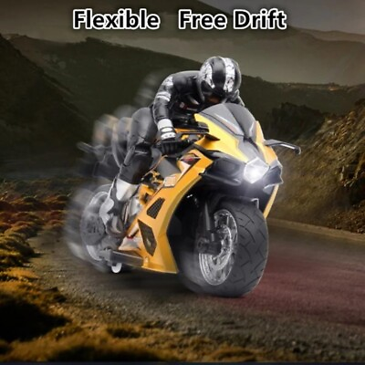 #ad 2.4G High radio controlled motorcycle Speed RC Stunt Motorcycle 360 Degree $119.28