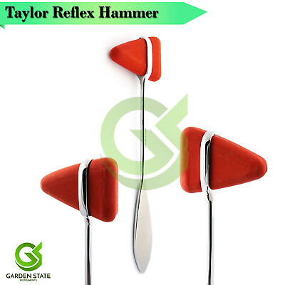 #ad Diagnostic Taylor Percussion Reflex Hammer Medical Neurology Tendon Bone Testing $6.94