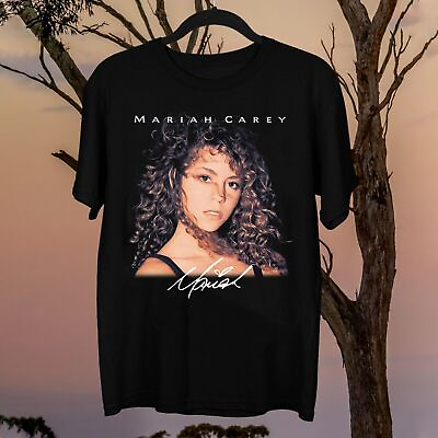 Mariah Carey Siganture Gift Family Black T Shirt $24.99