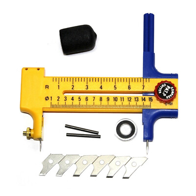 Portable Compass Circle Cutter Dia 10mm 150mm Circular Tool Adjustable Cutter $9.43