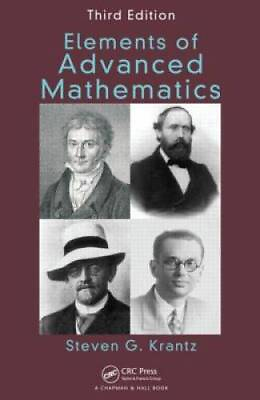 #ad Elements of Advanced Mathematics Third Edition Hardcover GOOD $8.17