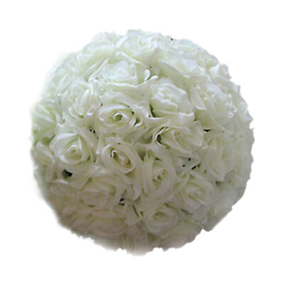 #ad Rose Flower Balls Romantic Realistic Blossoms Rose Artificial Flowers Balls $8.99