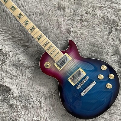 Blueberry BurstLP Standard Electric Guitar HH Pickups Flamed Maple Top Veneer $298.00