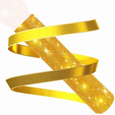 #ad Gold Sparkle Mic Handle Sleeve for Universal Wireless Microphone with Golden ... $36.09