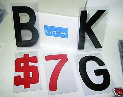 #ad 8quot; on 8 7 8quot; BLOCK Flexible Sign Letters for Outdoor Portable Marquee Signs $119.99