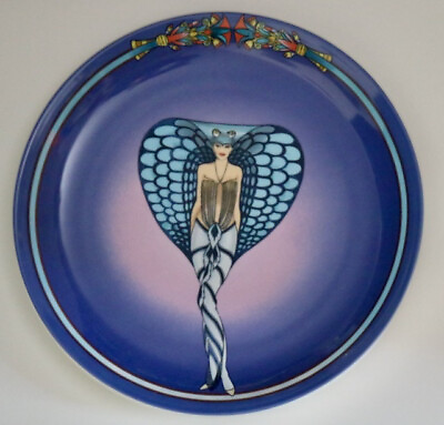 #ad Bauscher Weiden Germany Cobra Woman decorative plate $425.00