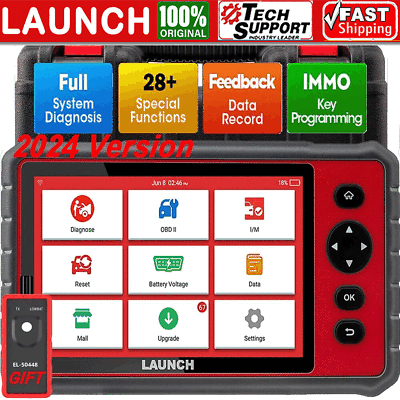 2024 LAUNCH CRP909E Pro Full System Diagnostic Tool OBD2 Scanner Key Coding TPMS $339.00