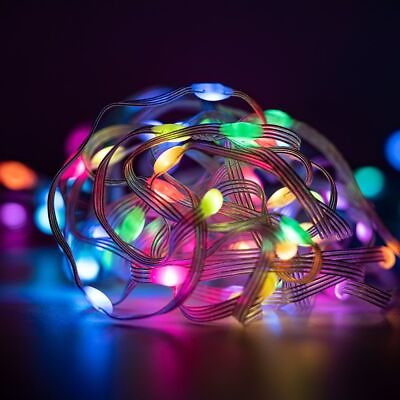 5 10 Meters lot RGB LED Lighting Decorate Waterproof Dream Color Remote Control #ad $17.84