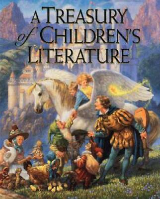 #ad A Treasury of Children#x27;s Literature Hardcover By Eisen Armand GOOD $4.30