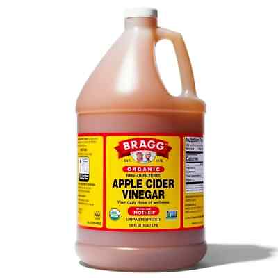 #ad Bragg Apple Cider Vinegar Raw And Unfiltered 1 Gal. $23.28