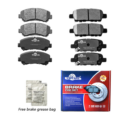 #ad Front amp; Rear Ceramic Disc Brake Pads for Nissan Maxima Rogue Juke Sentra X Trail $34.19