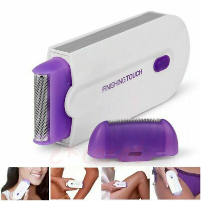 #ad 2 in 1 Epilator Women Painless Touch Facial Body Hair Removal Depilator Shaver $9.88