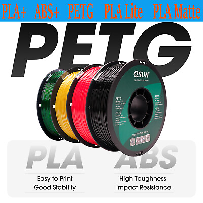 #ad eSUN 3D Printer PLA PLA Matte PETG ABS PLA Pro Filament 1.75mm 1KG Multi color $21.38