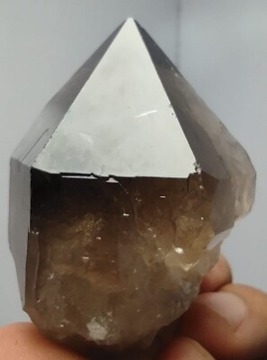 #ad 76 Gram Full Terminated Very Beautiful Smokey Quartz Crystal From Pakistan $14.99