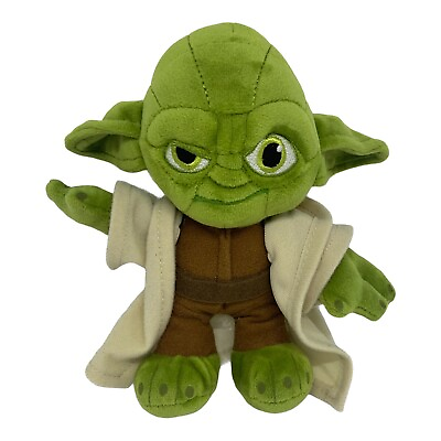 #ad Official Licensed Star Wars Yoda Plush Toy Good Used Condition Small AU $23.99