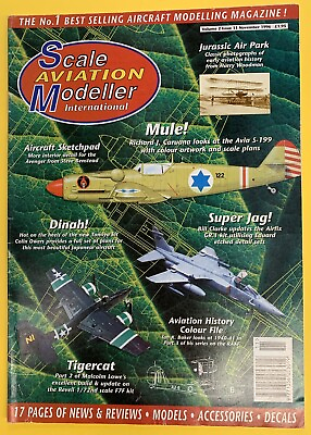 #ad Scale Aviation Modeller International November 1996 Aircraft Model Magazine $10.00
