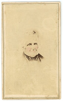 #ad CIRCA 1880#x27;S Hand Tinted CDV Ghostly Image of Elderly Man Kohlbeck New York NY $12.99