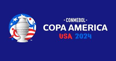 #ad Panini Conmebol Copa America 2024 White Parallel Stickers Complete The Set $0.99