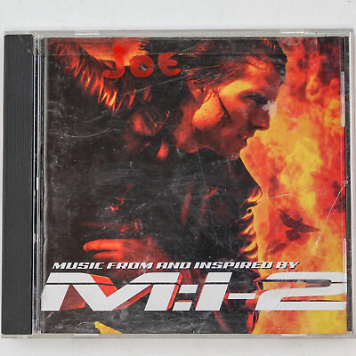 #ad Music From And Inspired by MI 2 CD Mission Impossible 2 2000 Paramount Pictures $4.49