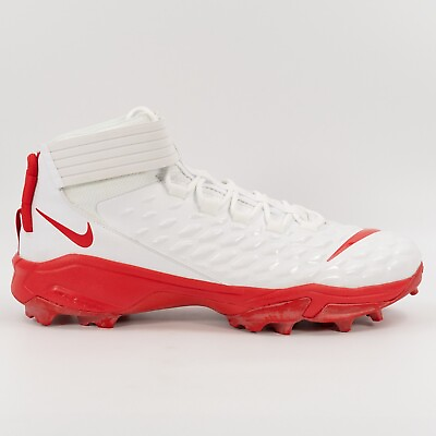 #ad Nike Force Savage Pro 2 Shark #x27;White University Red#x27; BV5448 104 Football size 19 $129.95