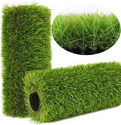 #ad 4ftx70ft Artificial Grass Mat Synthetic Landscape Fake Lawn Pet Dog Turf Garden $296.99