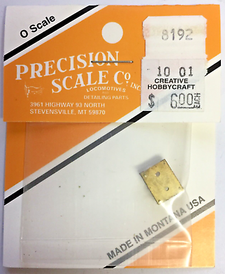 #ad O Precision Scale 8192 Bracket backup light W.S. #12 amp; others Brass Part USA $15.85