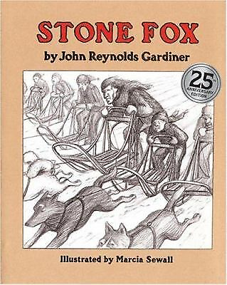 Stone Fox by John Reynolds Gardiner Hardcover $1.99