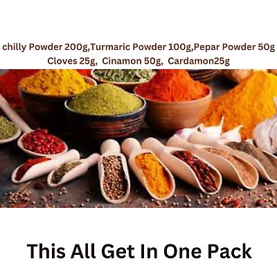 Ceylon Spicy Supreme Sri Lankan Pure Organic Six Natural Spice In One Pack $37.98