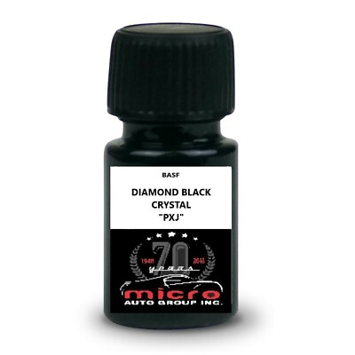 #ad Chrysler Jeep RAM Diamond Black PXJ Touch up Paint With Brush 2 Oz SHIPS TODAY $14.99