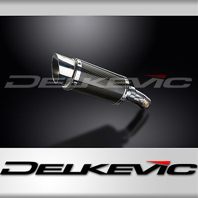 #ad Kawasaki ER 6N Ninja 650 Versys Delkevic Slip On 8quot; Round Carbon Exhaust Muffler $319.99