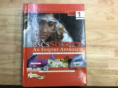 #ad BSCS Science An Inquiry Approach Level 1 Teacher Edition Hardcover $7.79