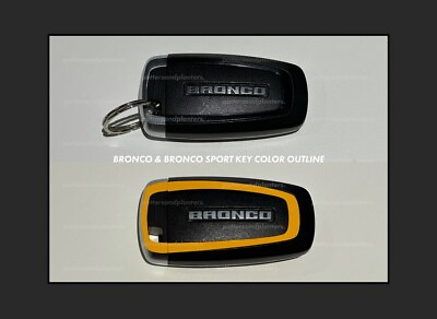 #ad Key Color Outline Vinyl Decals For Ford Bronco amp; Bronco SPORT 2021 2022 2023 24 $6.99