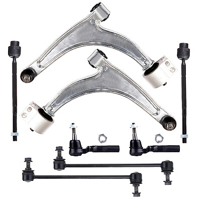 #ad 8Pc For 2004 2009 Chevrolet Malibu Front Lower Control Arm Sway Bar Link Kit $114.47
