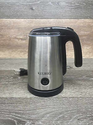 #ad Keurig Café One Touch Milk Frother Model LM 150P Stainless Steel $18.88