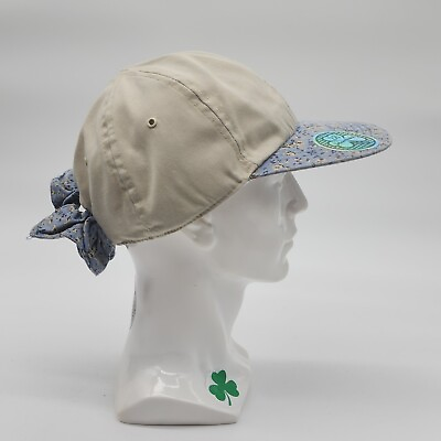 Scrunchie Hat Cap Baseball Cap Women#x27;s Hat White Floral One Size Flowers $26.64