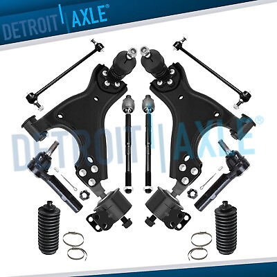 #ad Front Lower Control Arm Tie Rod Suspension Kit for 07 16 Acadia Enclave Traverse $152.36