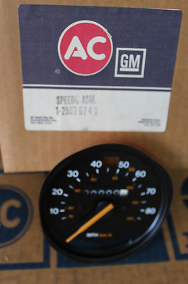 #ad NOS AC Delco GM Speedometer Odometer Gauge 25076741 1984 Pontiac Phoenix $70.51