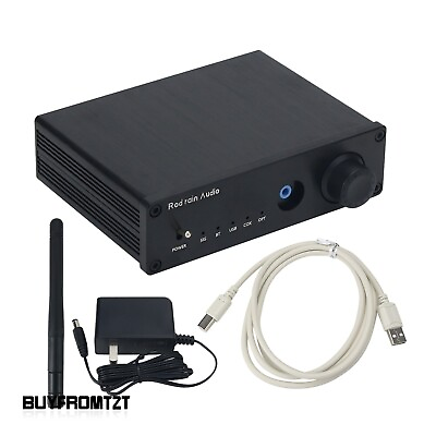 #ad Rod Rain Audio Dual PCM1794 Bluetooth DAC Amplifier QCC5125 w USB Interface $103.67