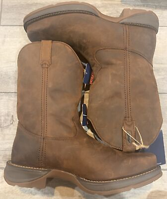 #ad #ad Durango Rebel Square Toe Cowboy Mens Brown Casual Boots DB5444 Size 10D $159.95