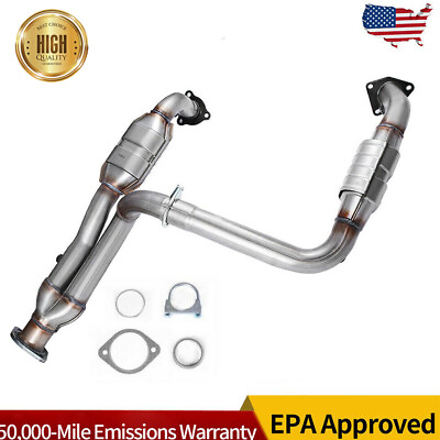 #ad For Chevy Silverado 1500 1999 2006 Y Pipe Catalytic Converter EPA Approved OBDII $155.99