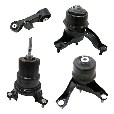 4pc Motor Mount Kit for 12 17 Toyota Camry 2.5L Gas Engine Automatic Trans AT $71.89