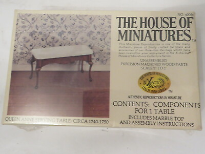 #ad The House of Miniatures 40059Queen Anne Serving Table Circa 1740 1750 $22.75