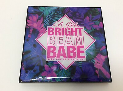 #ad LA Girl Bright Beam Babe Electrifying Highlight amp; Bronzer Palette Free Shipping $5.59