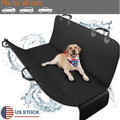 #ad Waterproof Dog Car Seat Cover Hammock for Cat Pet SUV Truck Back Rear Bench Pad $31.55