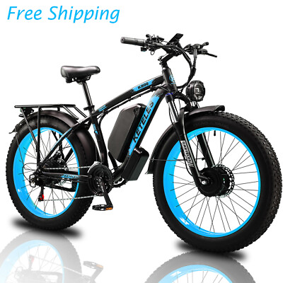 #ad 26quot; Fat Tire KETELES E Bike 2000W Dual Motor 48V 23Ah Electric Bicycle for adult $1200.00
