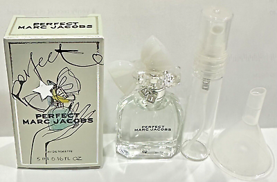 #ad Marc Jacobs PERFECT EDT Perfume for women Splash MINI FREE TRAVEL SPRAY $14.89